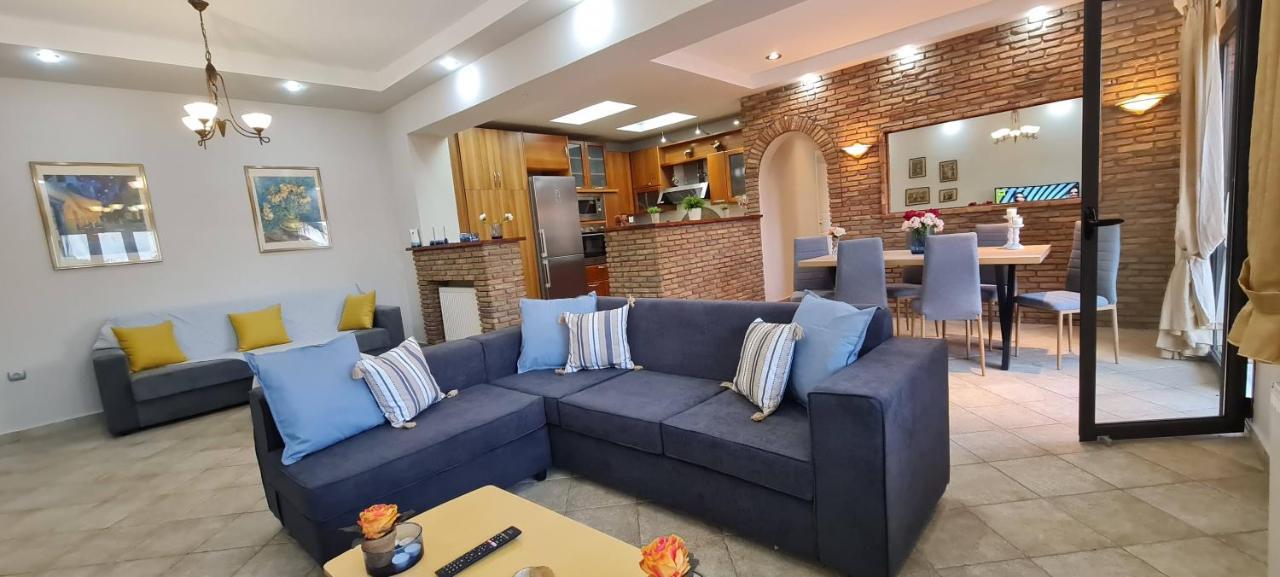 'The Seagull' Traditional Cottage Néa Mákri المظهر الخارجي الصورة