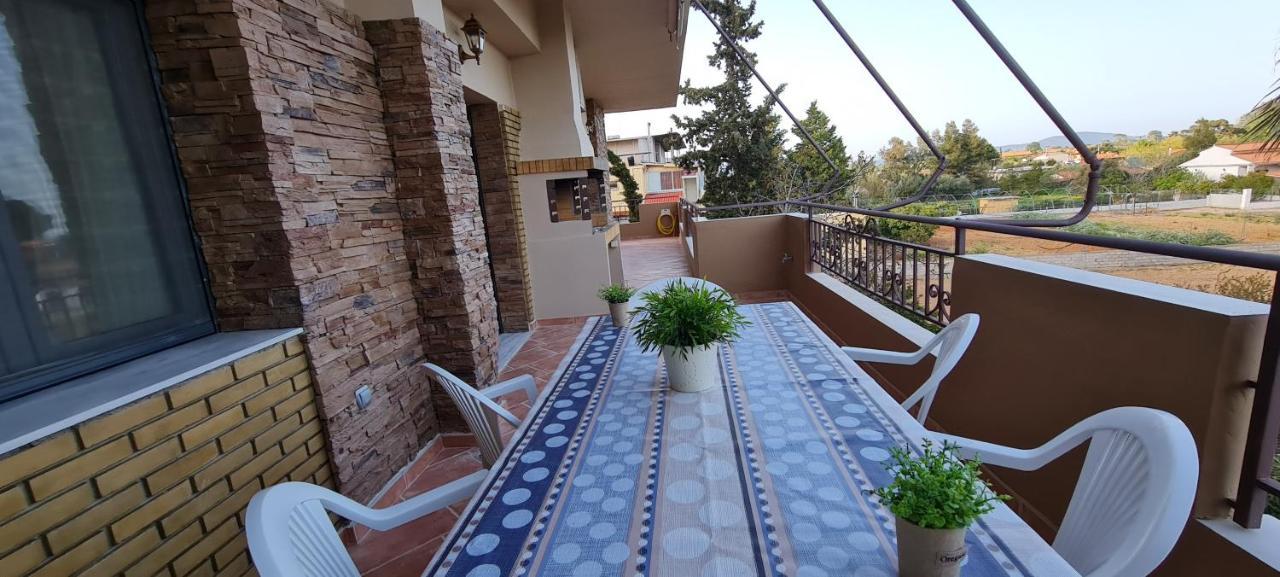 'The Seagull' Traditional Cottage Néa Mákri المظهر الخارجي الصورة